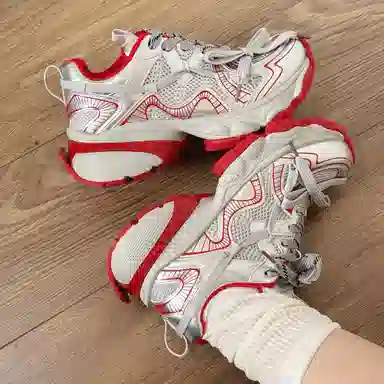 Beau Today Low Top Sneakers White Green