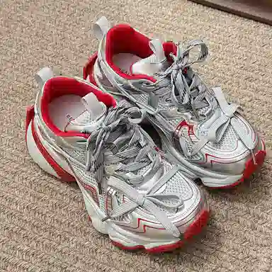 Beau Today Low Top Sneakers White Green