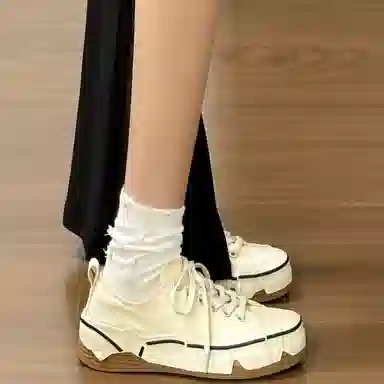 Beau Today Low Top Casual Sneakers Red