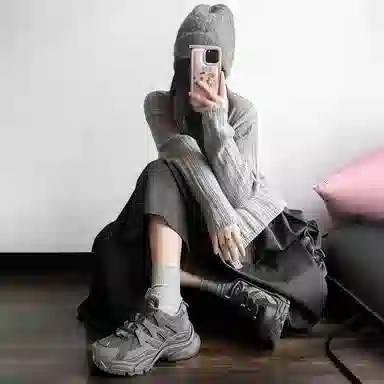 Beau Today Casual Mesh Sneakers Gray