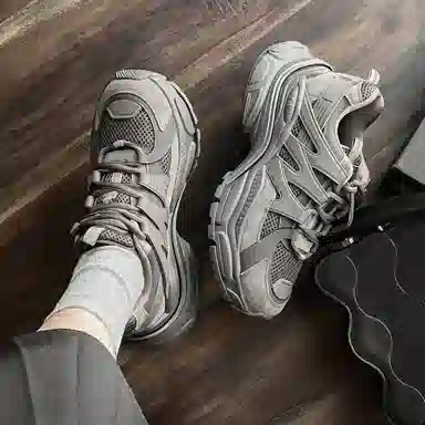 Beau Today Casual Mesh Sneakers Gray