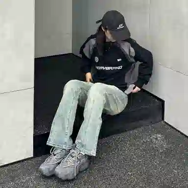 Beau Today Retro Dad Sneakers Space Grey