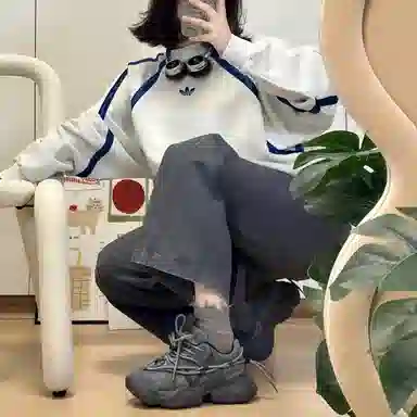 Beau Today Retro Dad Sneakers Space Grey