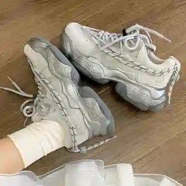 Beau Today Retro Dad Sneakers Space Grey