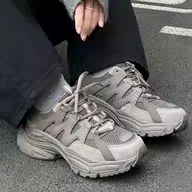 Beau Today Casual Mesh Sneakers Gray