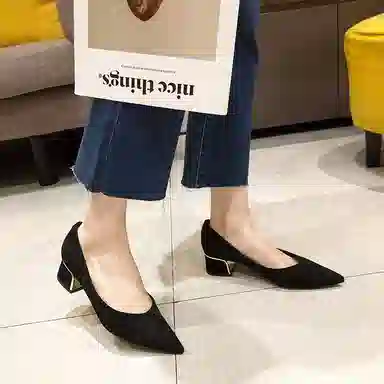 GOSO Simple Pointed Toe Heels