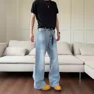 YearnObtainRainbow Retro Blue Jeans