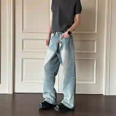 YearnObtainRainbow Retro Blue Jeans