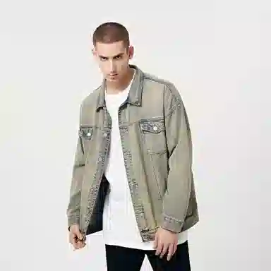 YearnObtainRainbow Denim Jacket