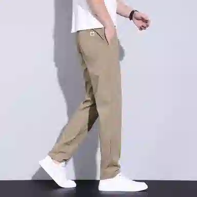 羽浅 修身直筒运动舒适长裤简约百搭春夏休闲裤 男女同款