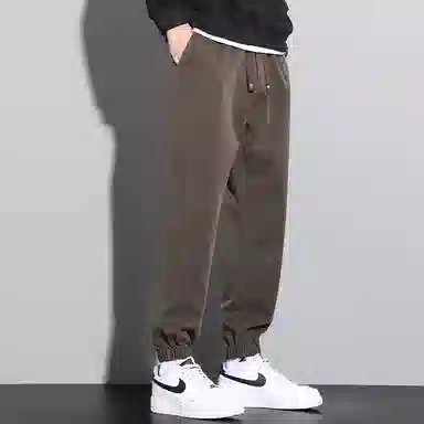 羽浅 潮流束脚运动百搭舒适时尚流行宽松休闲裤 男款