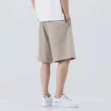羽浅 潮流时尚百搭显高五分裤夏季薄款弹力中青年休闲短裤 男款