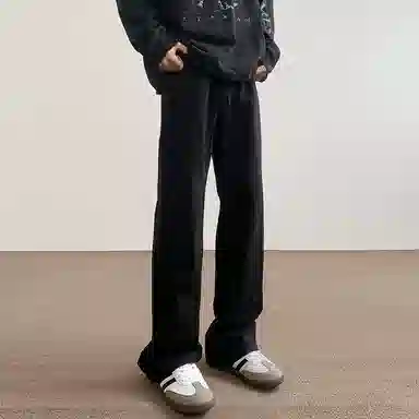 羽浅 简约舒适百搭休闲裤 男女同款
