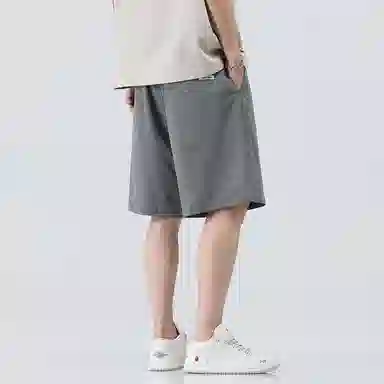 羽浅 潮流时尚百搭显高五分裤夏季薄款弹力中青年休闲短裤 男款