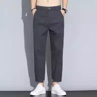 羽浅 薄款速干九分裤通勤轻商务小西装裤时尚百搭休闲裤 男女同款