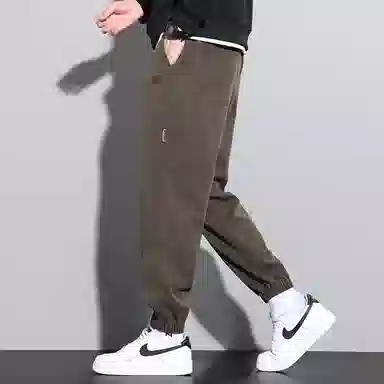羽浅 潮流束脚运动百搭舒适时尚流行宽松休闲裤 男款