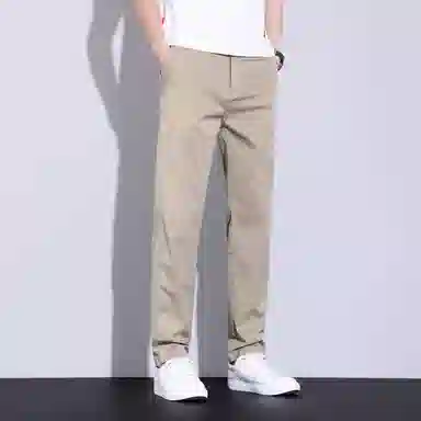 羽浅 薄款直筒百搭轻商务时尚长裤多色简约休闲裤 男女同款