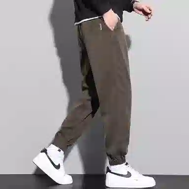 羽浅 潮流束脚运动百搭舒适时尚流行宽松休闲裤 男款