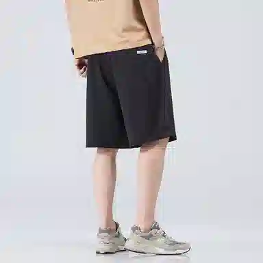 羽浅 潮流时尚百搭显高五分裤夏季薄款弹力中青年休闲短裤 男款