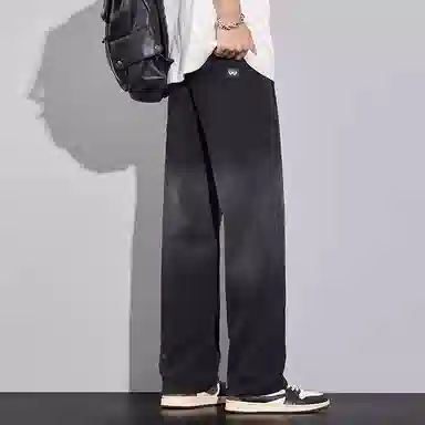 羽浅 美式宽松直筒潮牌舒适百搭休闲裤 男女同款