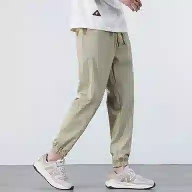 羽浅 薄款运动束脚裤潮流宽松舒适百搭休闲裤 男款