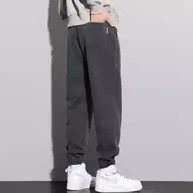 羽浅 潮流束脚运动百搭舒适时尚流行宽松休闲裤 男款