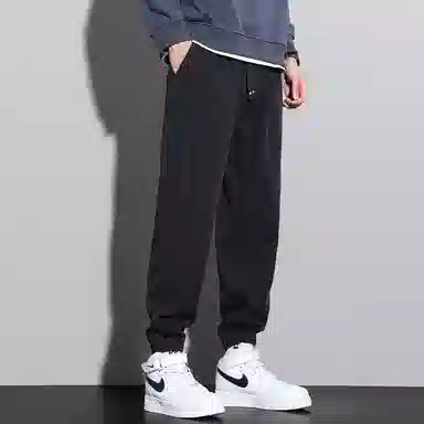 羽浅 潮流束脚运动百搭舒适时尚流行宽松休闲裤 男款