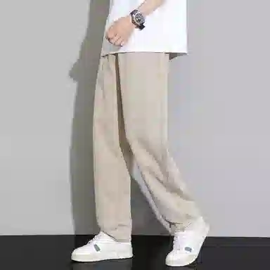 羽浅 休闲简约宽松直筒长裤美式高街多色水洗牛仔裤 男女同款