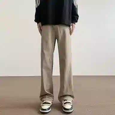 羽浅 简约舒适百搭休闲裤 男女同款