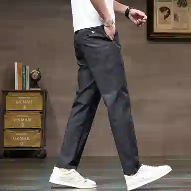 羽浅 时尚百搭潮流基础款休闲裤 男女同款