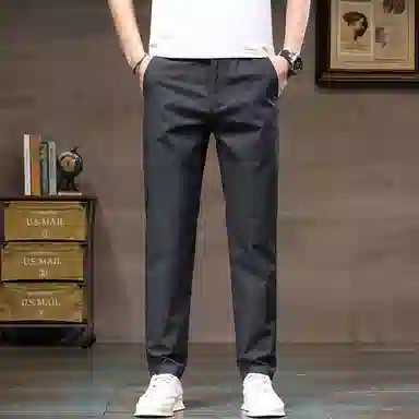 羽浅 时尚百搭潮流基础款休闲裤 男女同款