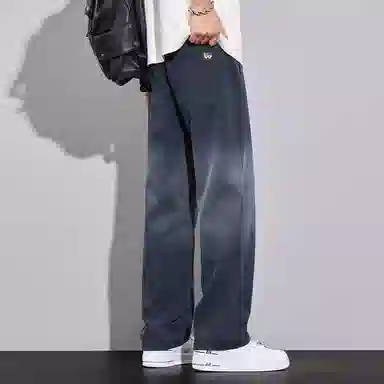羽浅 美式宽松直筒潮牌舒适百搭休闲裤 男女同款