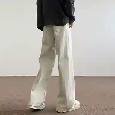 羽浅 简约舒适百搭休闲裤 男女同款