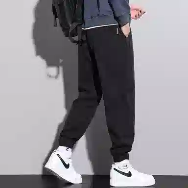 羽浅 潮流束脚运动百搭舒适时尚流行宽松休闲裤 男款