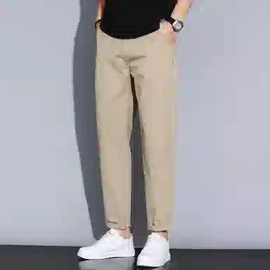 羽浅 薄款速干九分裤通勤轻商务小西装裤时尚百搭休闲裤 男女同款