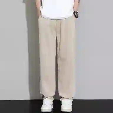 羽浅 休闲简约宽松直筒长裤美式高街多色水洗牛仔裤 男女同款