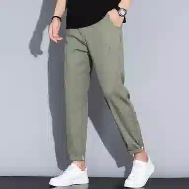 羽浅 薄款速干九分裤通勤轻商务小西装裤时尚百搭休闲裤 男女同款