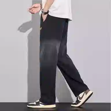 羽浅 美式宽松直筒潮牌舒适百搭休闲裤 男女同款