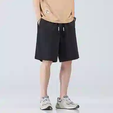 羽浅 潮流时尚百搭显高五分裤夏季薄款弹力中青年休闲短裤 男款