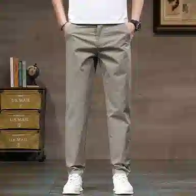 羽浅 时尚百搭潮流基础款休闲裤 男女同款