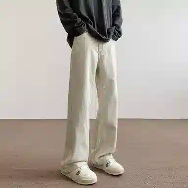 羽浅 简约舒适百搭休闲裤 男女同款