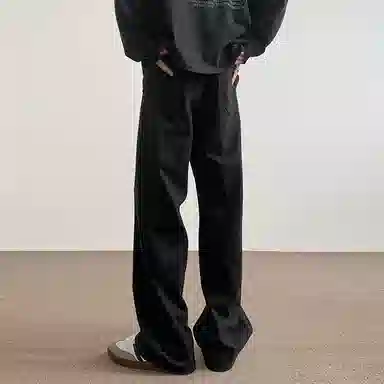 羽浅 简约舒适百搭休闲裤 男女同款