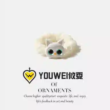 Youwei Cute Cat Hair Tie