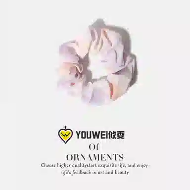 【通勤百搭ins大肠圈】 攸委 韩版清新发圈扎头发皮筋甜美少女不伤发头饰 布艺 超仙马尾头绳女温柔系 女款