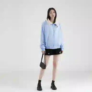 水中花 宽松短款休闲棉服 女款