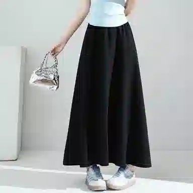 水中花 百搭通勤简约时尚休闲长裙 女款
