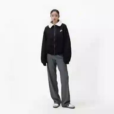 水中花 宽松短款休闲棉服 女款