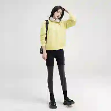 水中花 宽松短款休闲棉服 女款