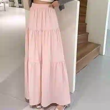 水中花 简约时尚通勤休闲长裙 女款