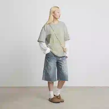 CONP Conch Embroidery Long T-shirt T